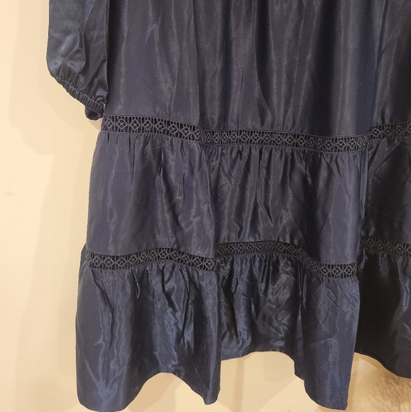 NWT Addtionelle Navy Silky Dress - Picture 2 of 4
